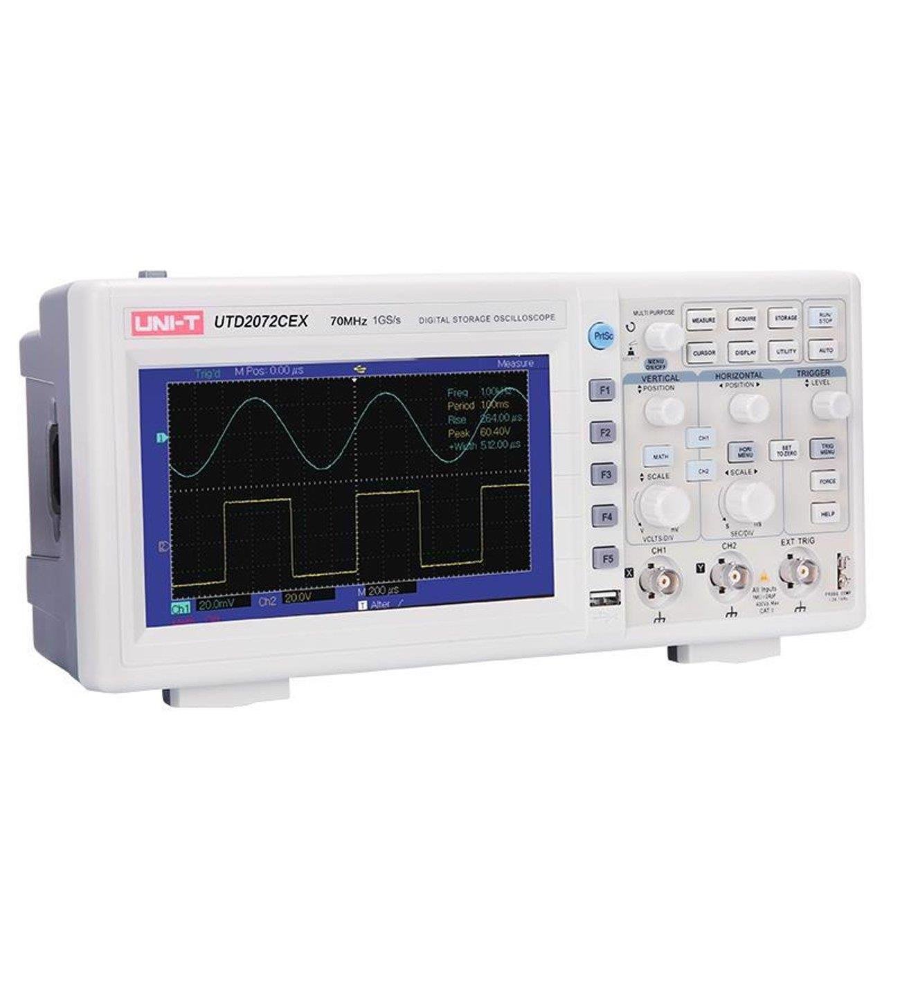 UTD-2072CEX Digital Depolama Osiloskopu