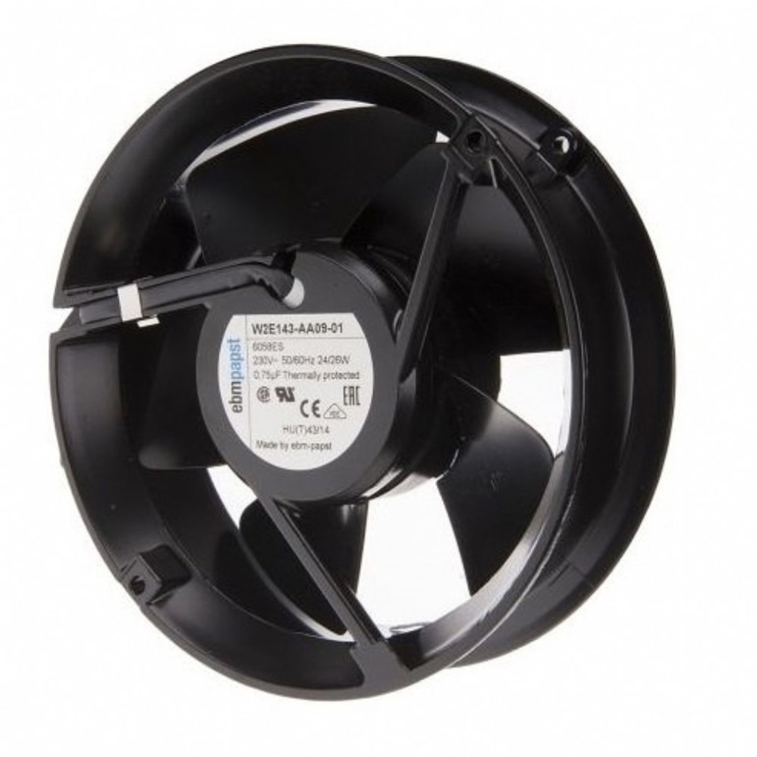 W2E143-AA09-01 EbmPapst Aksiyel Kompakt Fan 230V AC