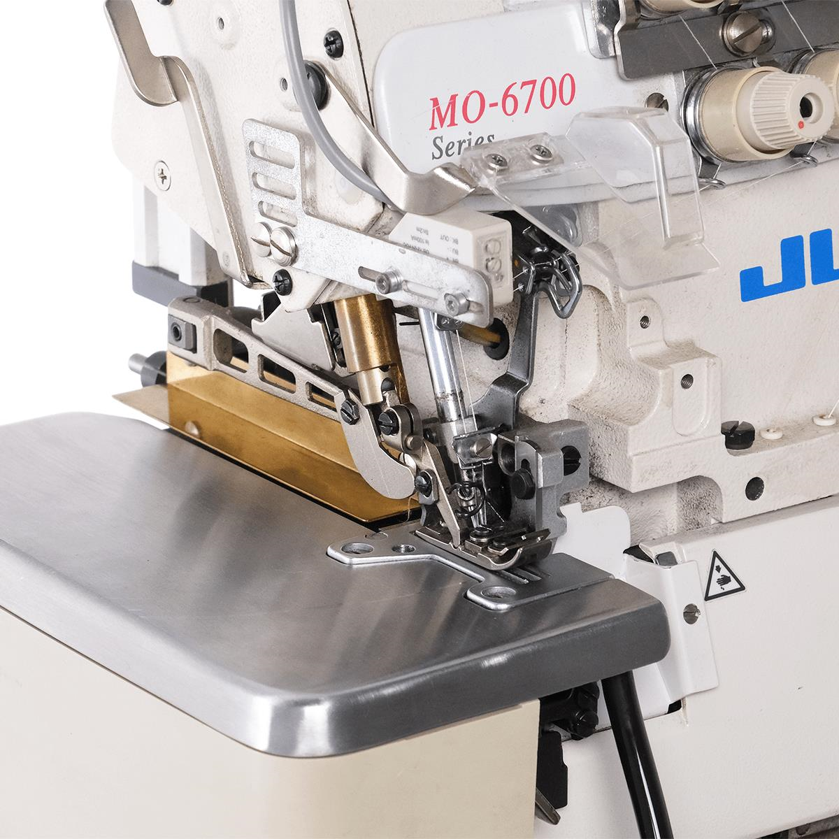 2. El Juki MO-6714S 4 İplik Overlok Makinesi | Full Otomatik | Önden Kıstırmalı | Tansiyon Açıcılı | İplik Kesicili | Ayak Kaldırmalı | Havalı |