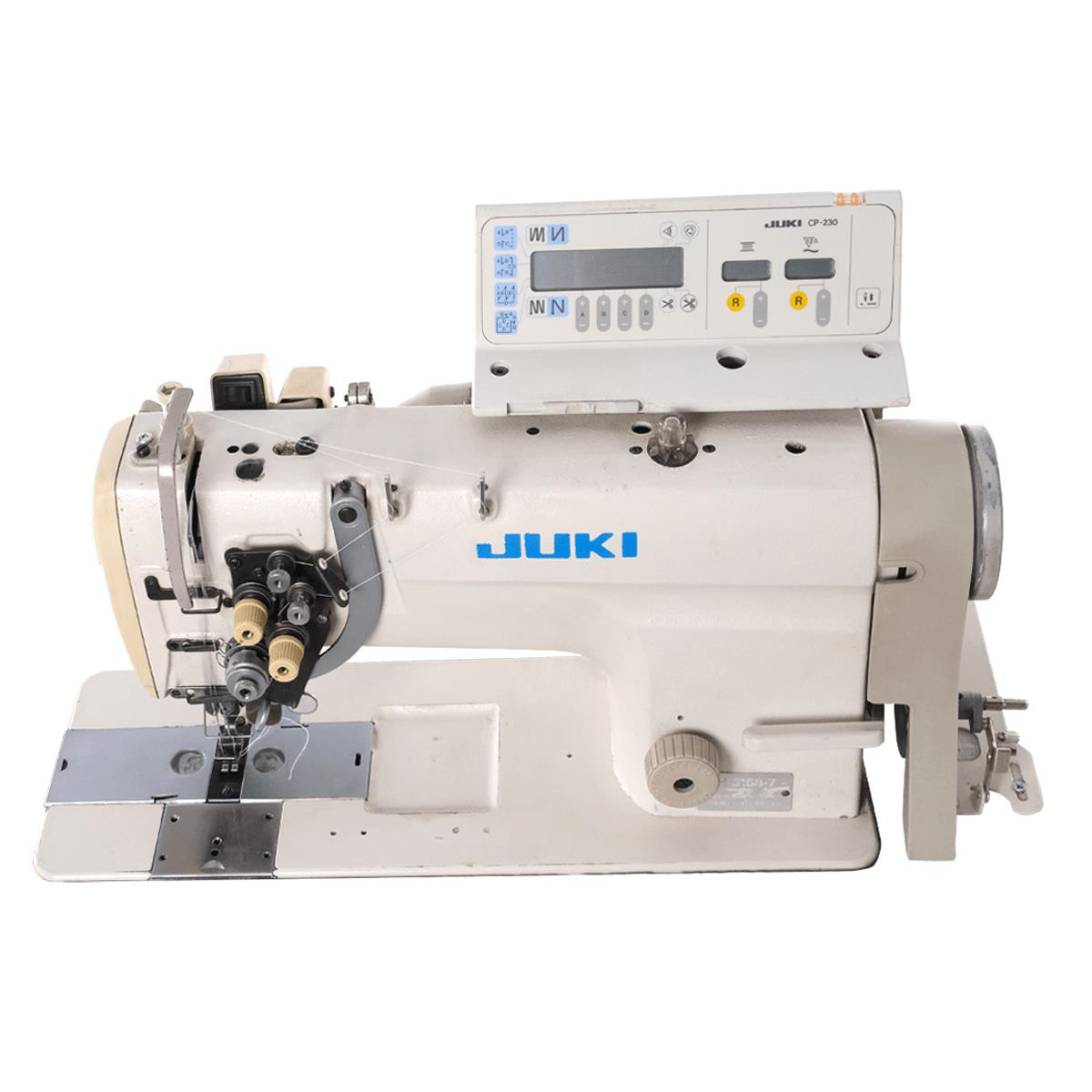 2.El Juki | LH-3168 | Otomatik Çift İğne Dikiş Makinesi | SC-1 Motorlu | Küçük Mekik| İptalli