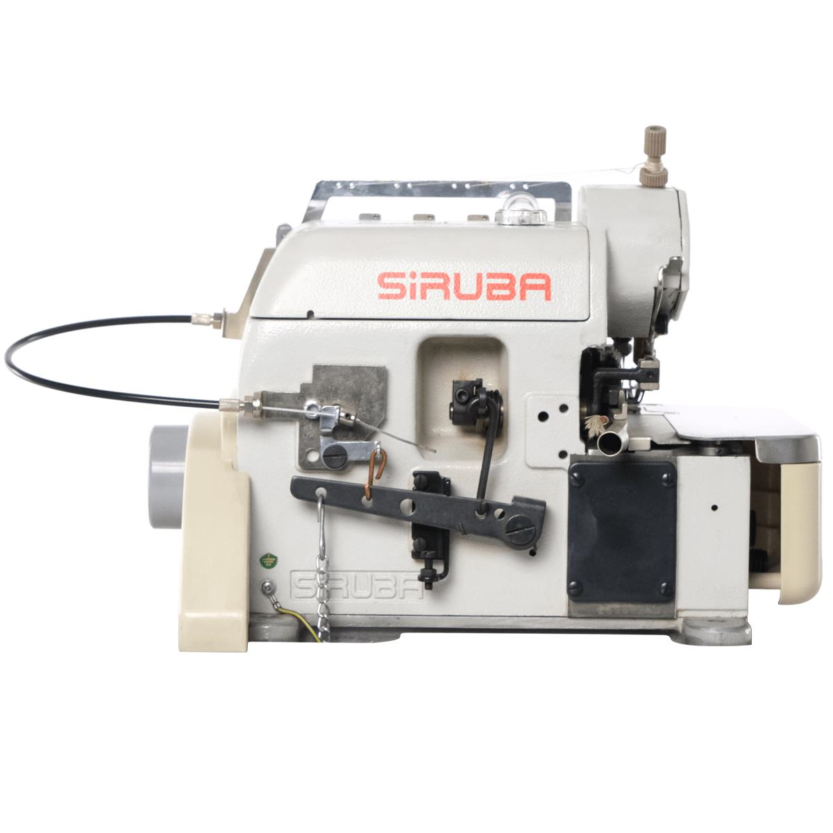 2.El Siruba 747K 4 İplik Overlok Makinesi | Mekanik Kıstırmalı | Sessiz Servo Motorlu