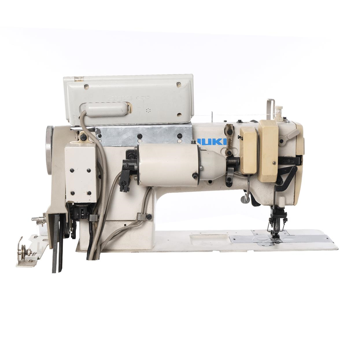 2.El Juki | LH-3168 | Otomatik Çift İğne Dikiş Makinesi | SC-1 Motorlu | Küçük Mekik| İptalli