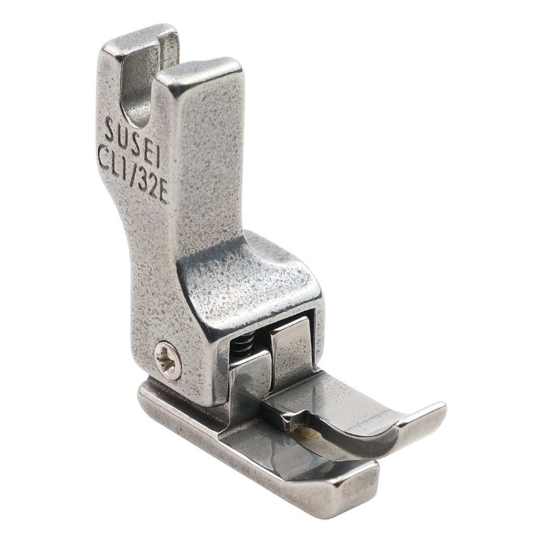 Düz Makine 0.8mm Geniş Ters Çima Ayak | Sol Çima | CL1/32E | Tüm Marka Sanayi Tipi Düz Dikiş Makinelerinde Kullanılır.
