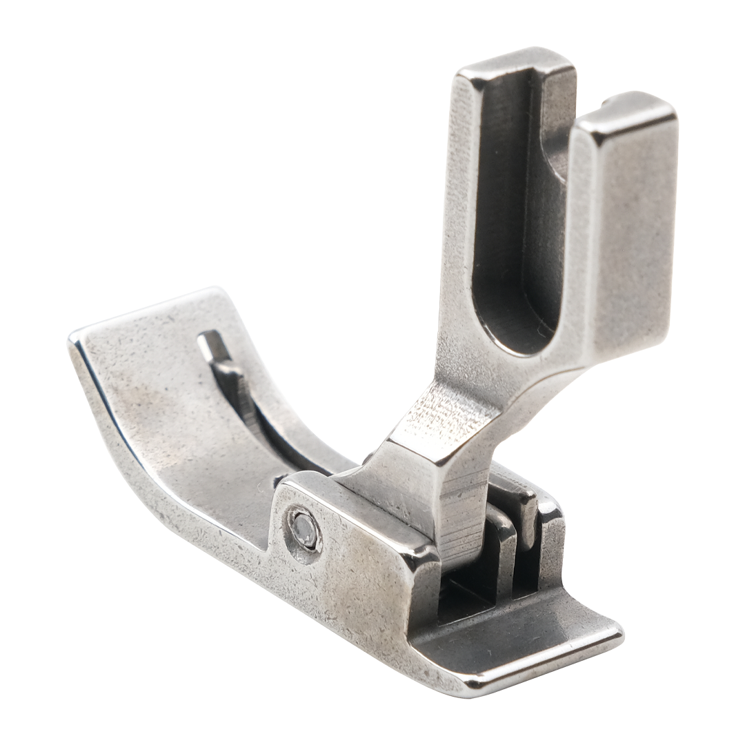 Düz Makine 0.8mm Oynar Çimalı Ayak | Sol Çima | SP-18l 1/32 | Tüm Marka Sanayi Tipi Düz Dikiş Makinelerinde Kullanılır.