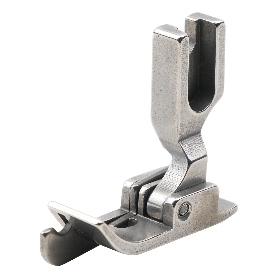 Düz Makine 0.8mm Oynar Çimalı Ayak | Sol Çima | SP-18l 1/32 | Tüm Marka Sanayi Tipi Düz Dikiş Makinelerinde Kullanılır.