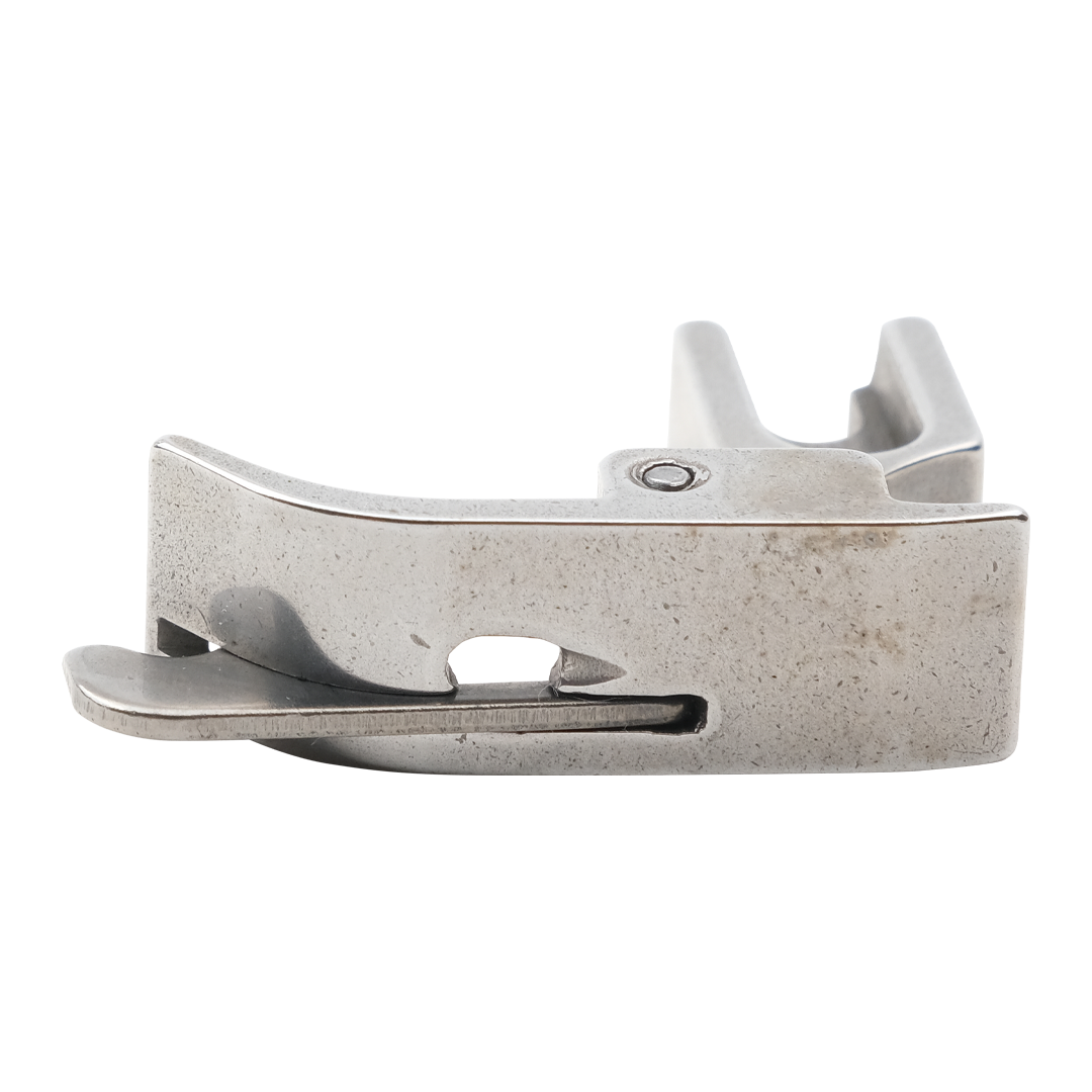 Düz Makine 0.8mm Oynar Çimalı Ayak | Sol Çima | SP-18l 1/32 | Tüm Marka Sanayi Tipi Düz Dikiş Makinelerinde Kullanılır.