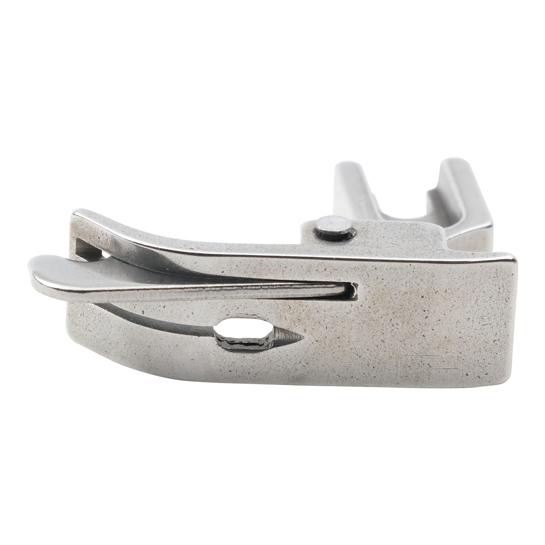 Düz Makine 3.2mm Oynar Çimalı Ayak | Sağ Çima | SP-18R 1/8 | Tüm Marka Sanayi Tipi Düz Dikiş Makinelerinde Kullanılır.
