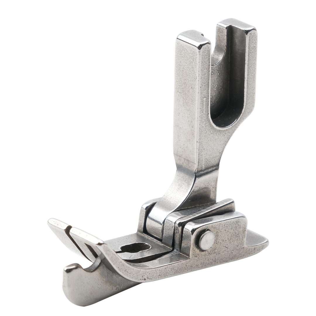 Düz Makine 3.2mm Oynar Çimalı Ayak | Sağ Çima | SP-18R 1/8 | Tüm Marka Sanayi Tipi Düz Dikiş Makinelerinde Kullanılır.