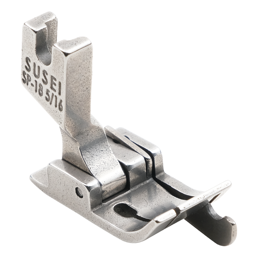 Düz Makine 8mm Oynar Çimalı Ayak | Sağ Çima | SP-18R 5/16 | Tüm Marka Sanayi Tipi Düz Dikiş Makinelerinde Kullanılır.