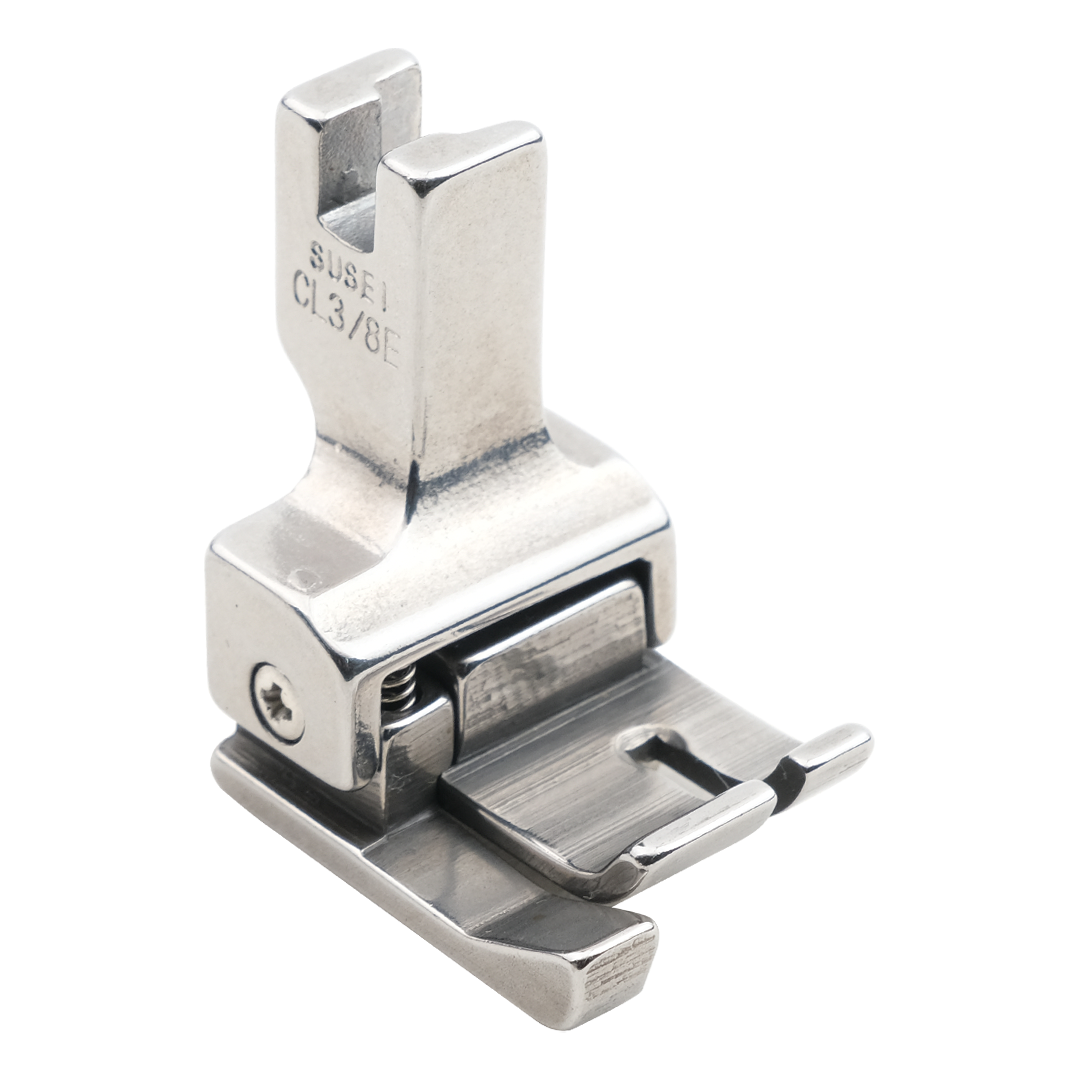 Düz Makine 9.5mm Ters Çima Ayak | Sol Çima | CL3/8E | Tüm Marka Sanayi Tipi Düz Dikiş Makinelerinde Kullanılır.