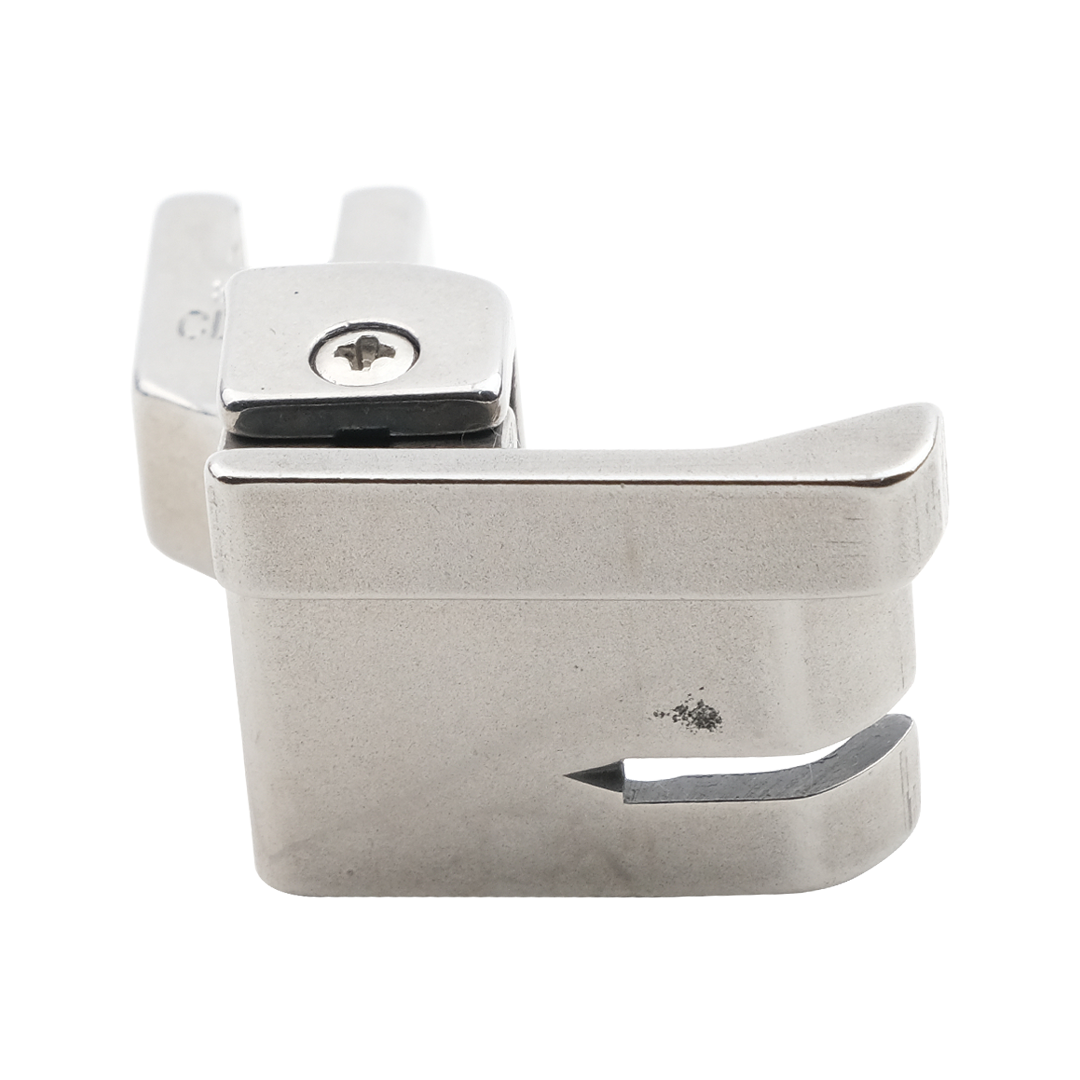 Düz Makine 9.5mm Ters Çima Ayak | Sol Çima | CL3/8E | Tüm Marka Sanayi Tipi Düz Dikiş Makinelerinde Kullanılır.