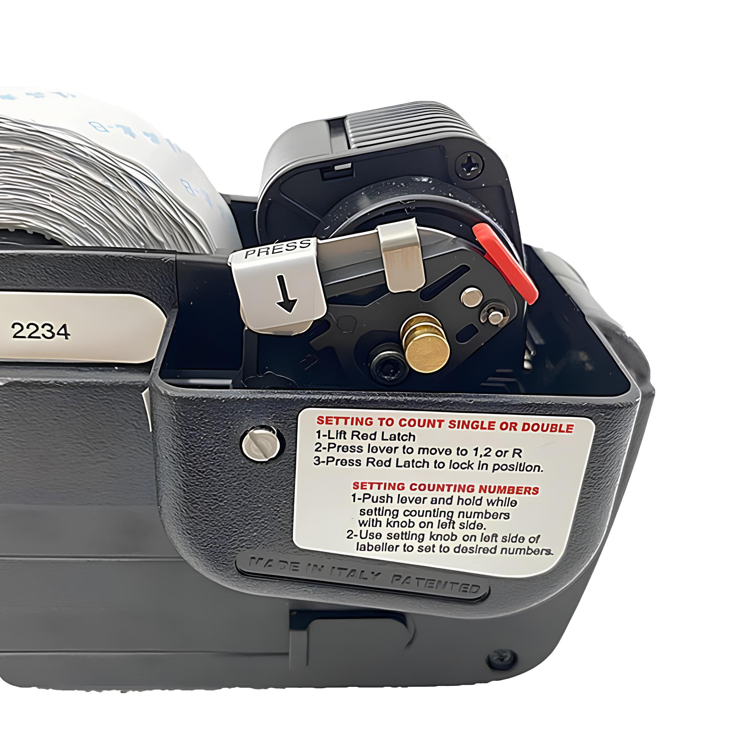 FDM Blitz Meto Makinası Etiket Makinesi 2234