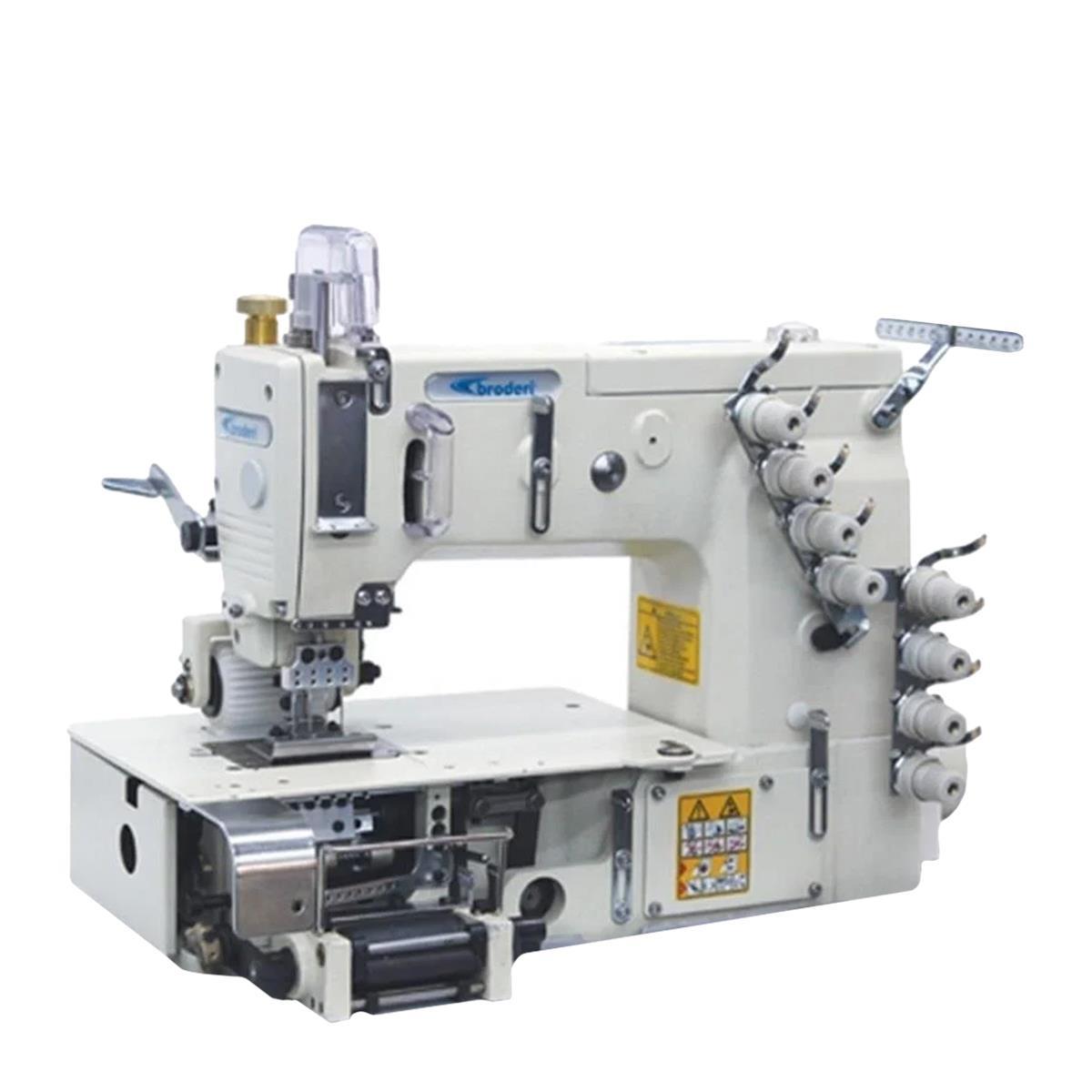 FDM Broderi BD-1408P-D Lastik Makinası 6.4 mm  (Ön Merdane Opsiyonel), 8 İğne, Direct Drive, İğne Pozisyonlu, Kafadan Motorlu