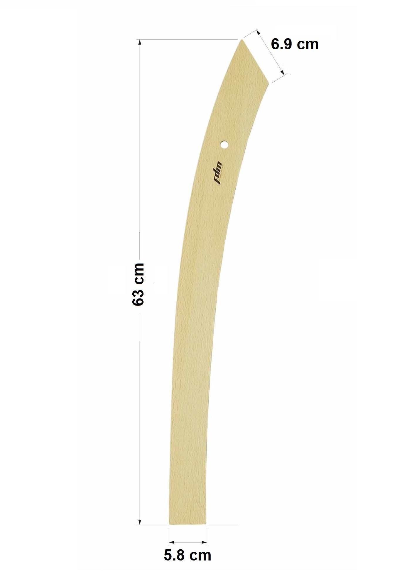 Fdm Eğri Riga Cetveli Tahta