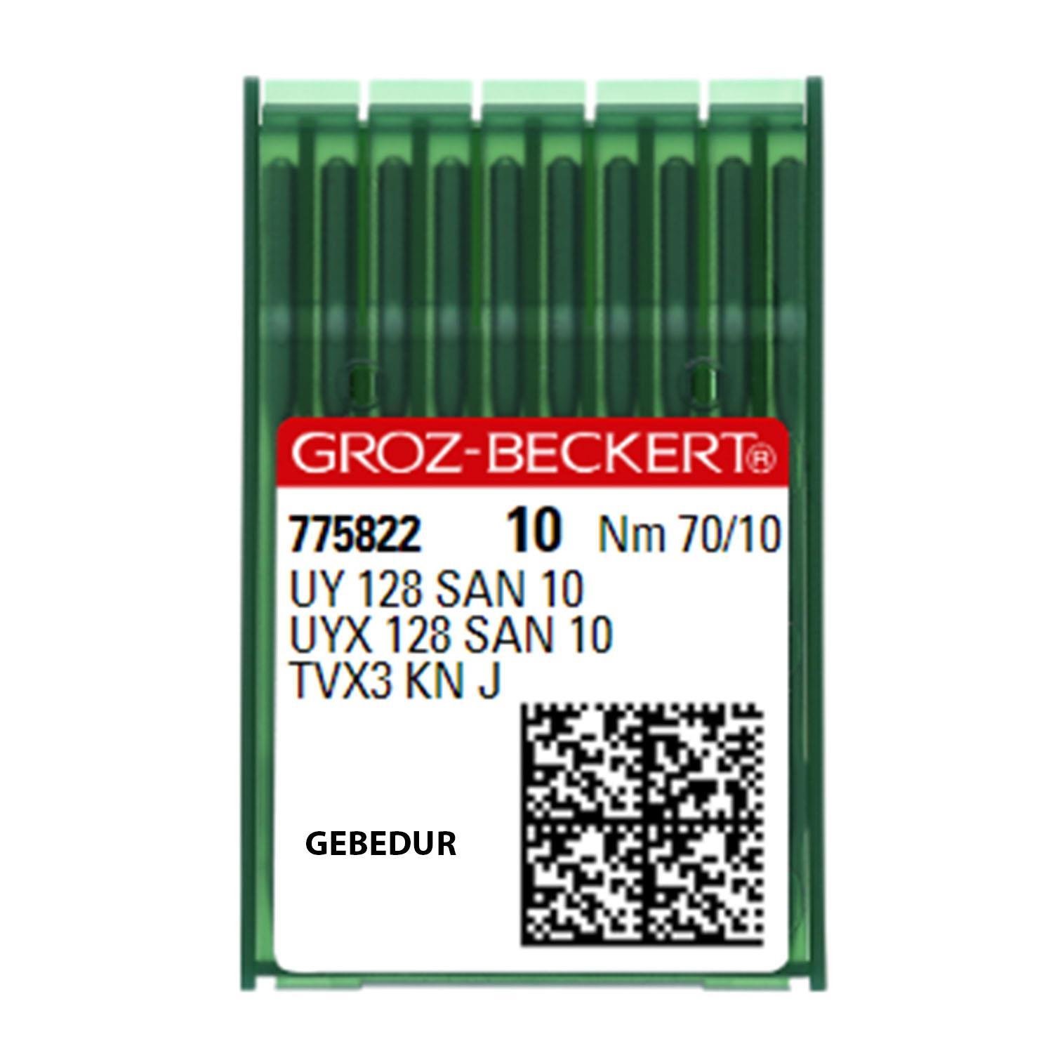 FDM Groz Beckert UYx128 Gebedur Kemer Makine İğnesi 10 Numara