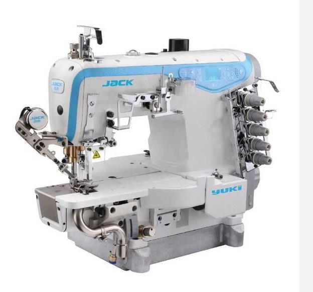 FDM Jack JK-W4-UTL-01GBX356 Etek Reçme Makinesi, İplik Kesicili, Direct Drive, Ayak Kaldırmalı, Kafadan Motorlu, Tabla ve Tekerlekli Ayak
