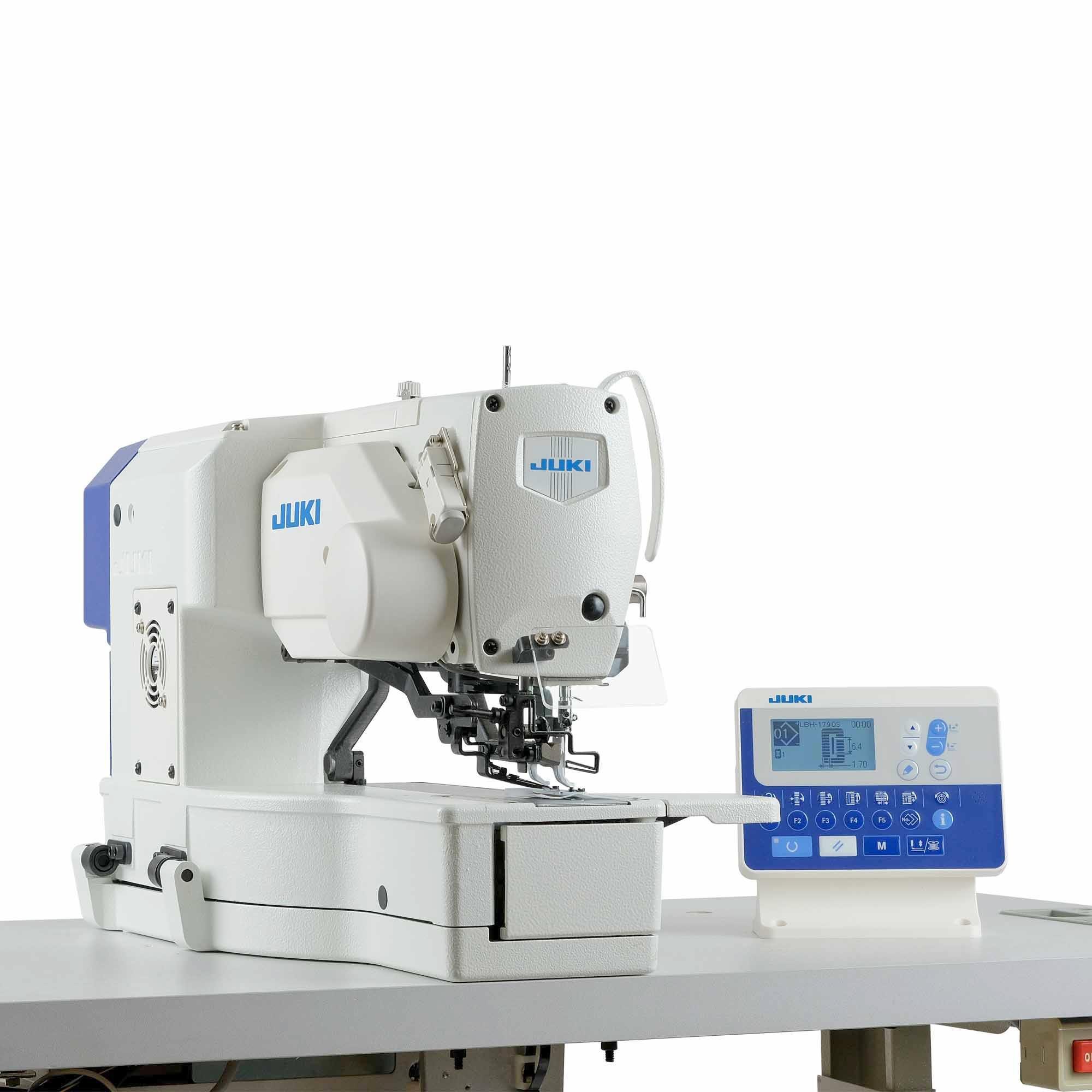 FDM Juki Lbh-1790ANS Elektronik İlik Makinesi, Direct Drive, İplik Kesmeli, Ayak Kaldırmalı, Kafadan Motorlu, Tek Pedal Üniteli