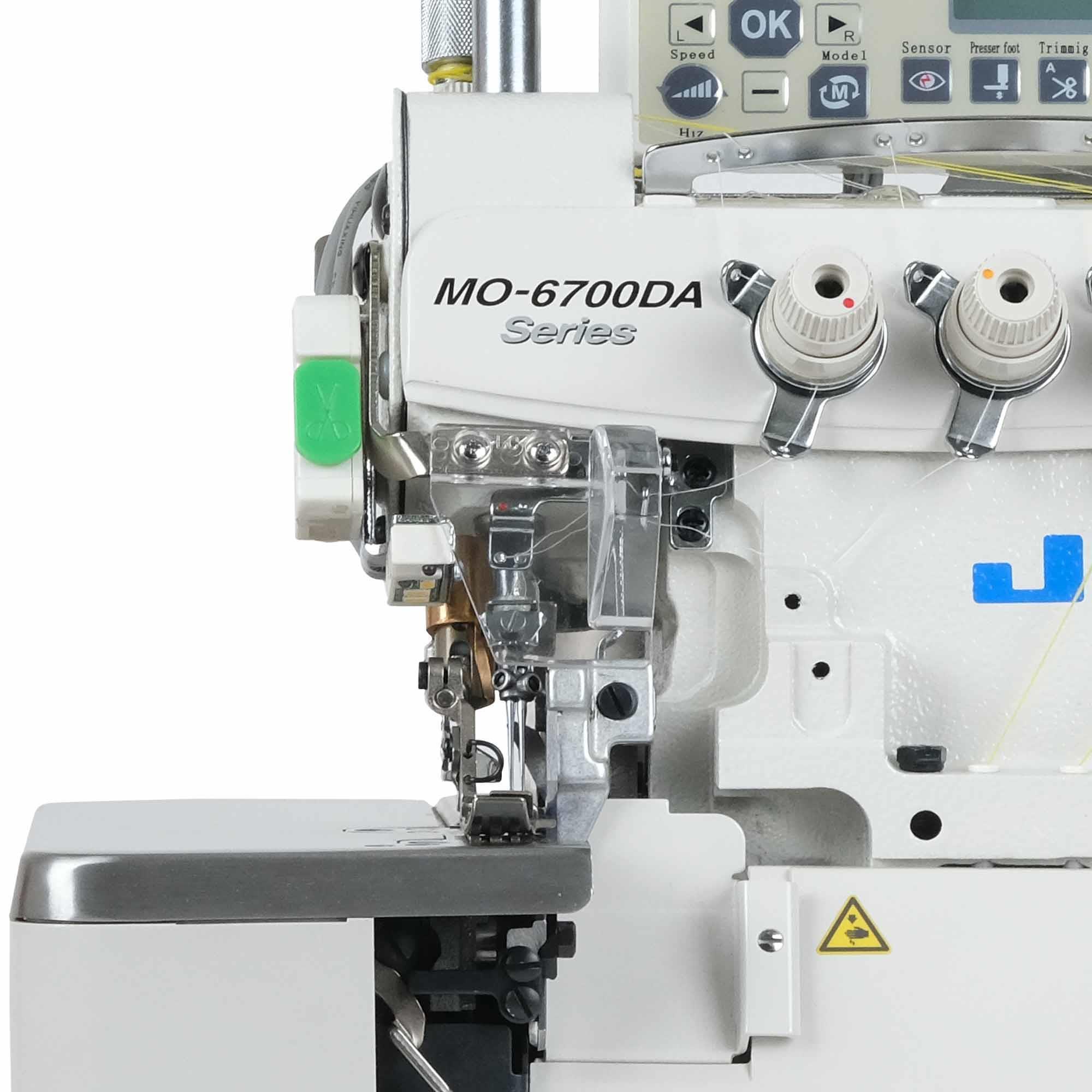 FDM Juki MO-6714D 4 İplik Otomatik Overlok Makinesi, Direct Drive, İplik Kesmeli, Sessiz Çalışma, Tabla ve Tekerlekli Ayak, 220v