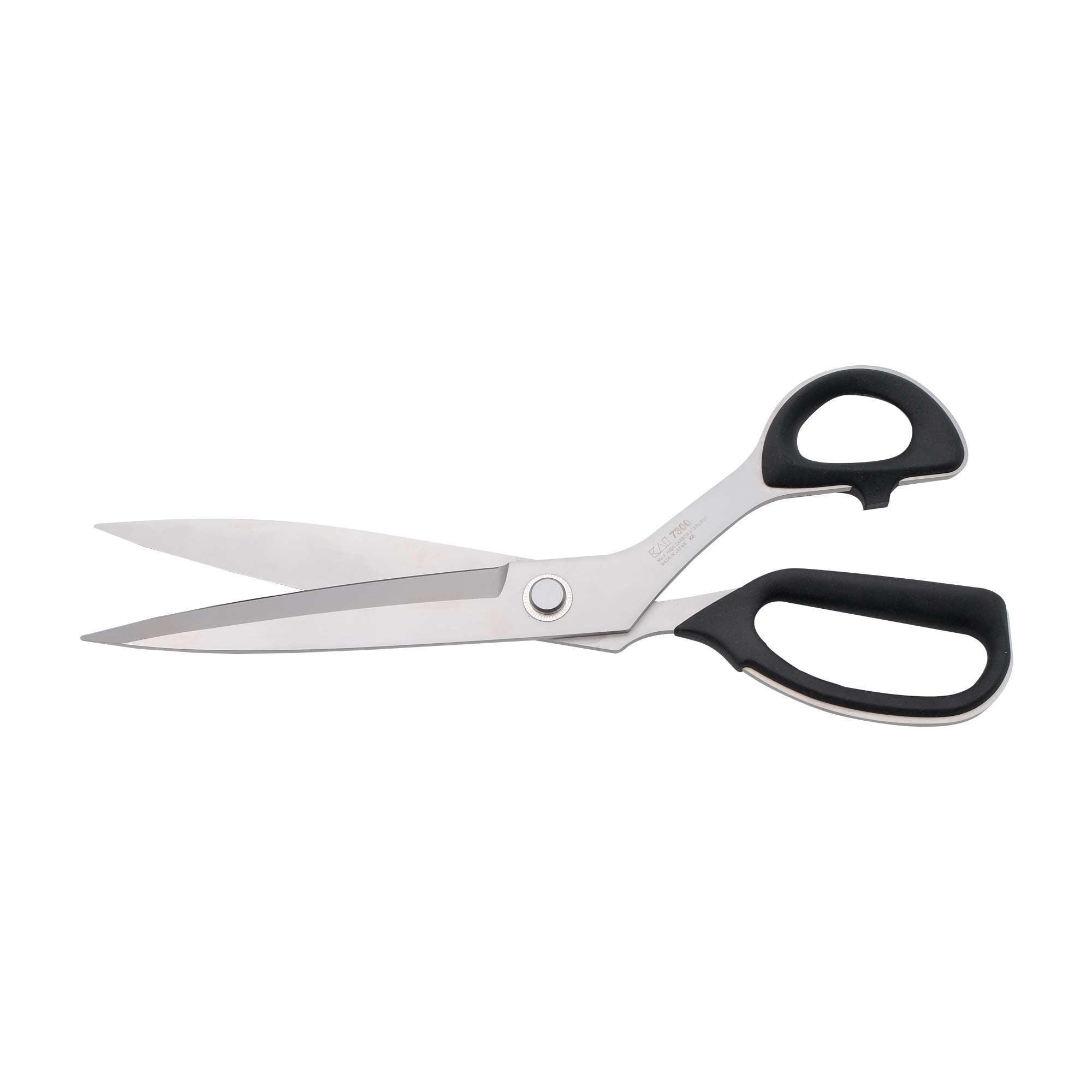 FDM Kai 7300 Plastik Saplı Pastal Kumaş Kesim Makası 30 cm Özel Ağız (Japon Malı)