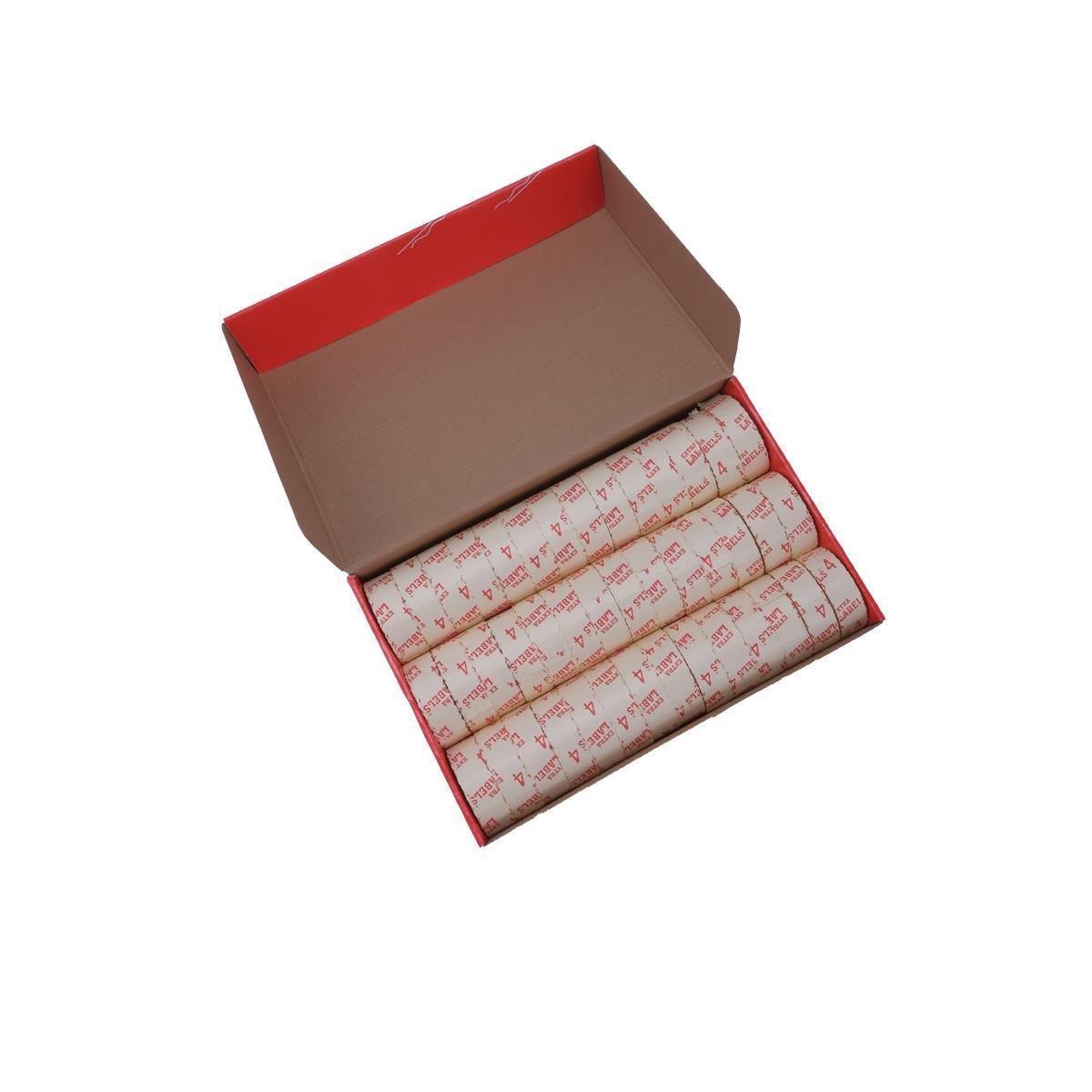 FDM Labels Beyaz Meto Etiketi 4 No (42 Rulo)