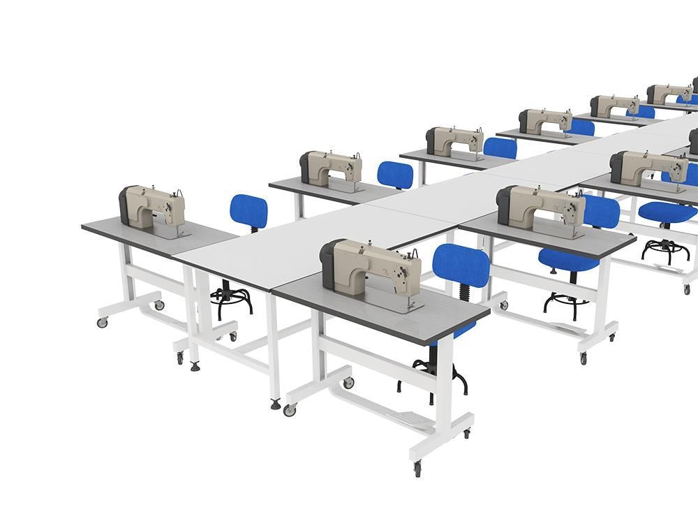 Fdm Makina Orta Bant Masası (Bir Makina Başı) T159