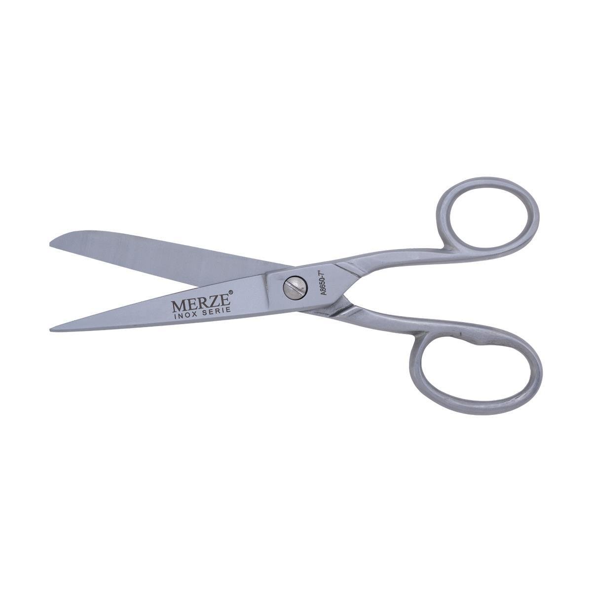 FDM Merze 8650-7 Paslanmaz Ev Ve Saya Makası İnox No:7D-166