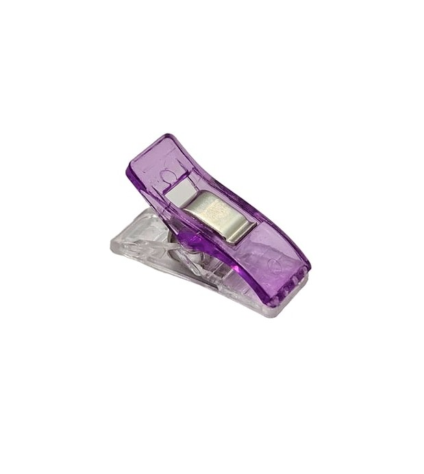 FDM Mini Plastik Maşa 27mm | Kumaş Mandalı | Dikiş, Nakış, Kağıt Sıkıştırma Maşası