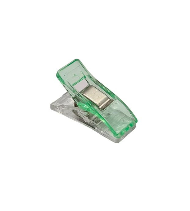 FDM Mini Plastik Maşa 27mm | Kumaş Mandalı | Dikiş, Nakış, Kağıt Sıkıştırma Maşası