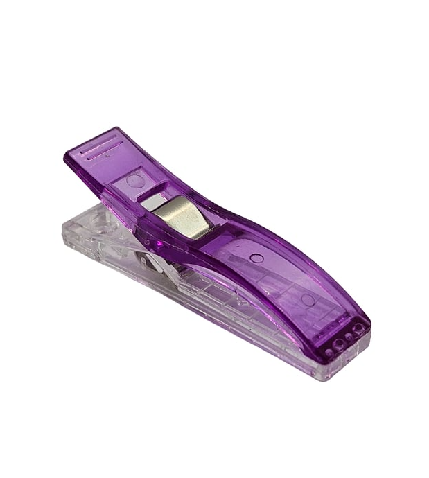FDM Mini Plastik Maşa 56mm | Kumaş Mandalı | Dikiş, Nakış, Kağıt Sıkıştırma Maşası (1 Adet)