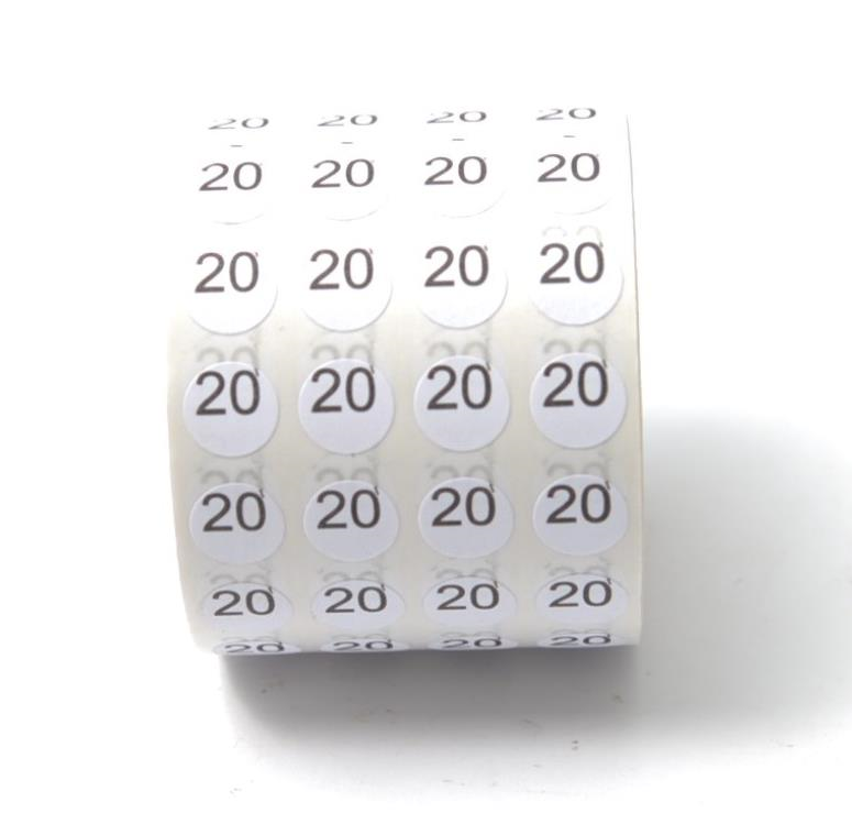 Fdm Numaralı Etiket 21 Numara (1 Rulo 3500 Adet)