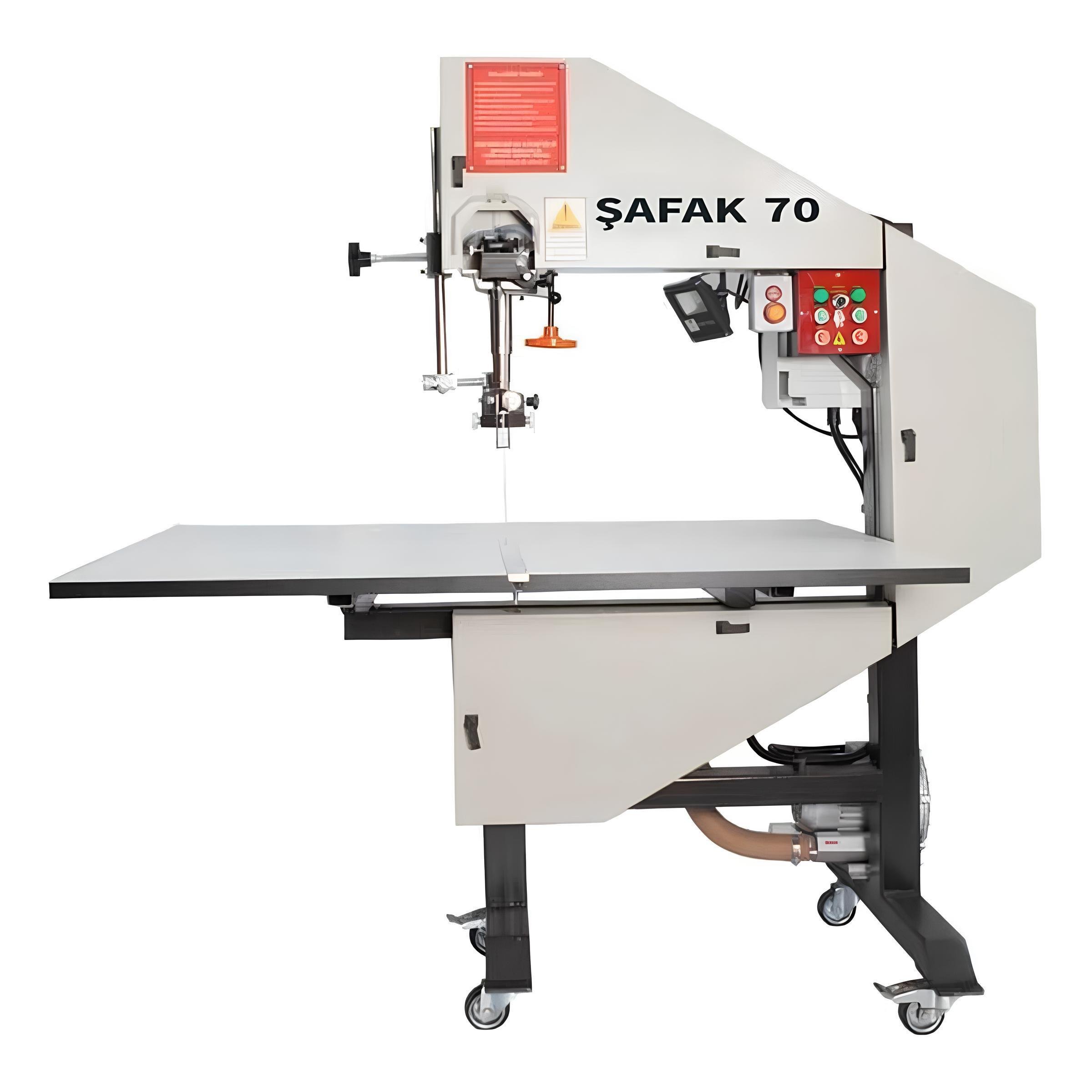 FDM Şafak 70 Hızar Makinesi (Kumaş Kesim Hızarı) (70 Cm Masa Gövde Uzunluğu)