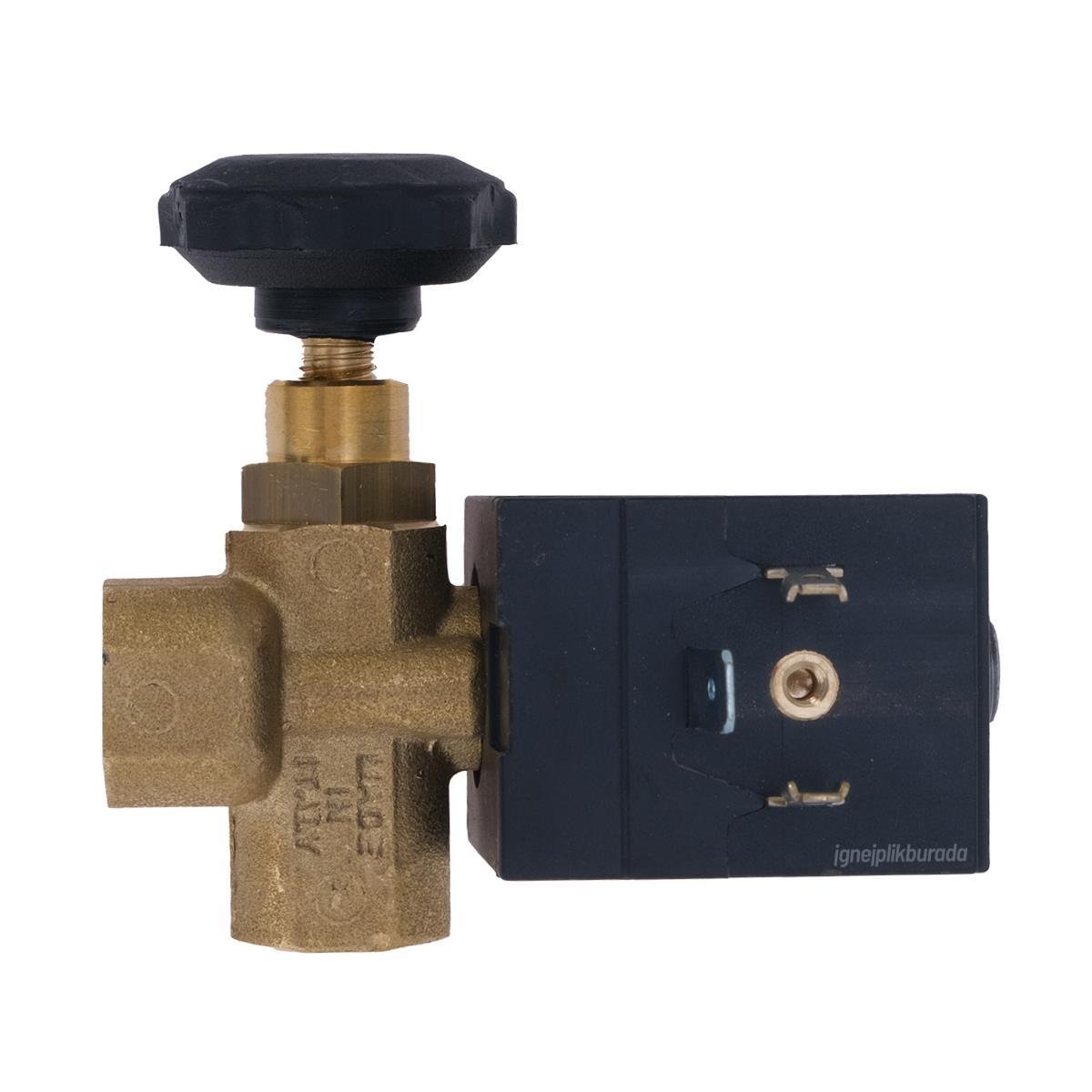 FDM Silter Ty 7000/G Kazanlı Ütü Olab Solenoid Valf 1/4'' Ayarlı Tip