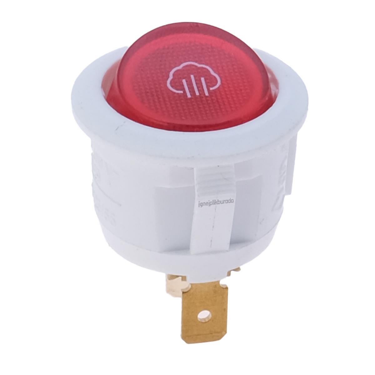 FDM Silter Yuvarlak Işıklı Anahtar Buhar Serigraflı Ty Ya 01