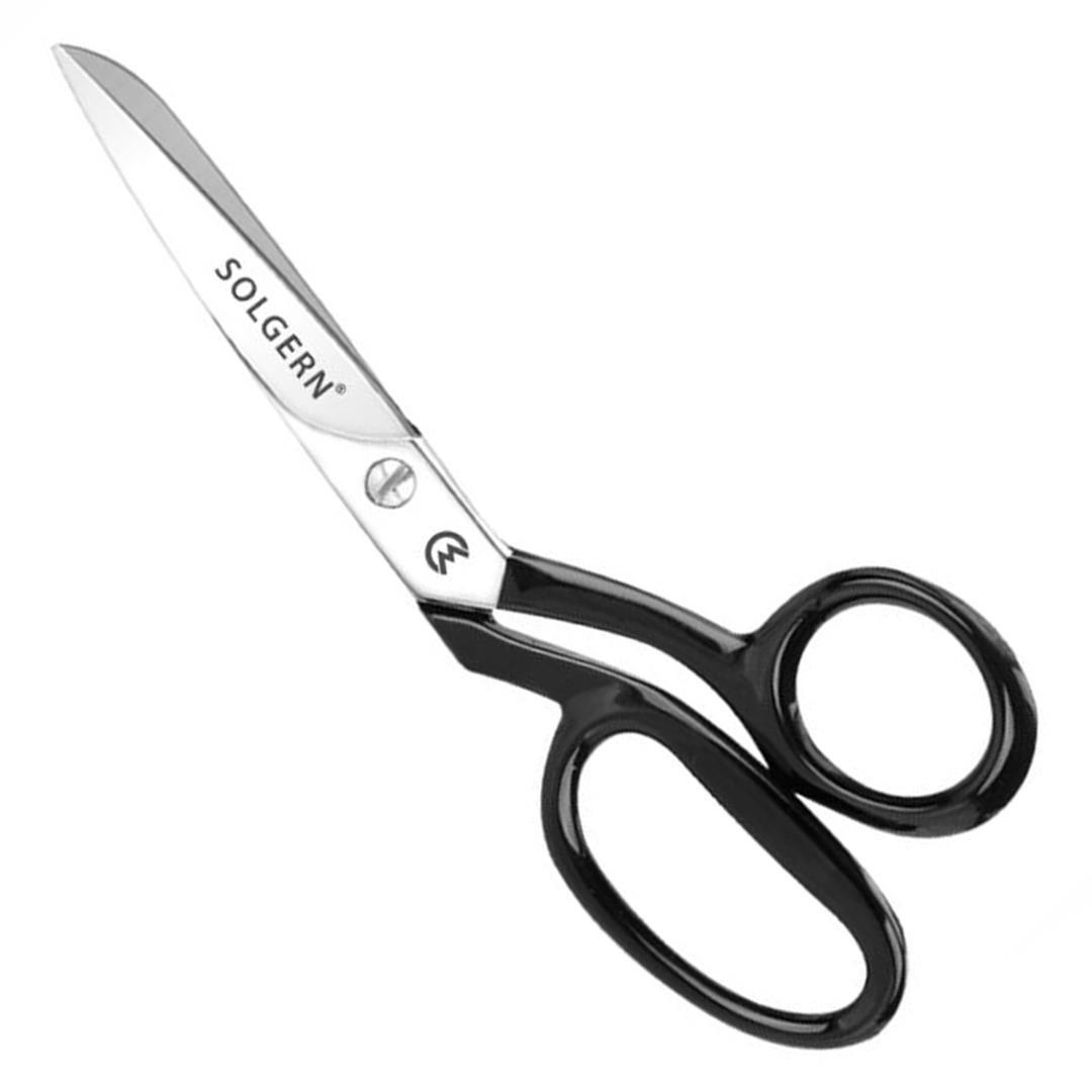 FDM Solgern Siyah Saplı Yatık Regula Makası M-118 No:8 (20 cm)