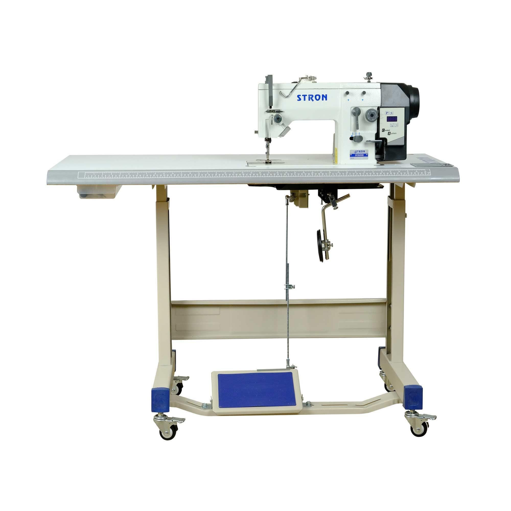 FDM Stron Sf-20U-53D Zikzak Makinesi 9 mm, Direct Drive, Mekanik, Kafadan Motorlu, Atlar Zikzak