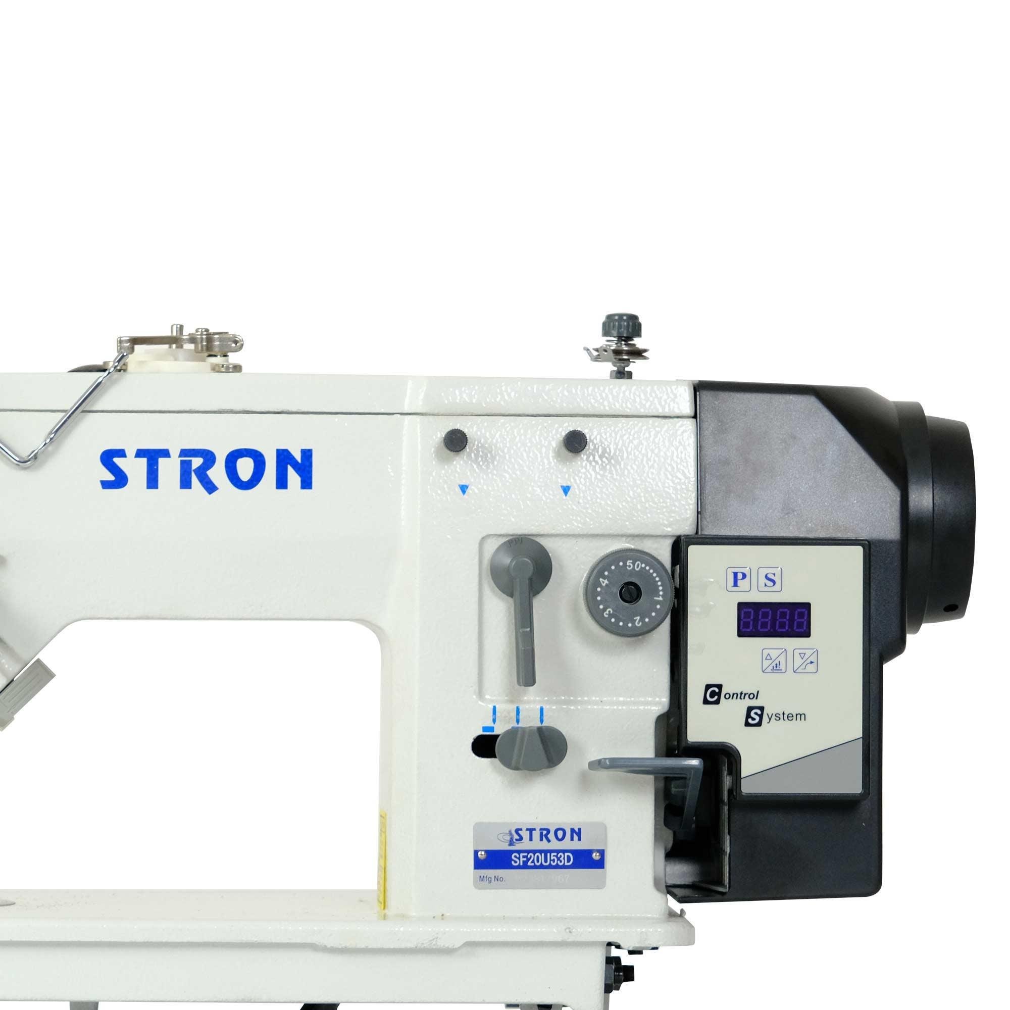 FDM Stron Sf-20U-53D Zikzak Makinesi 9 mm, Direct Drive, Mekanik, Kafadan Motorlu, Atlar Zikzak