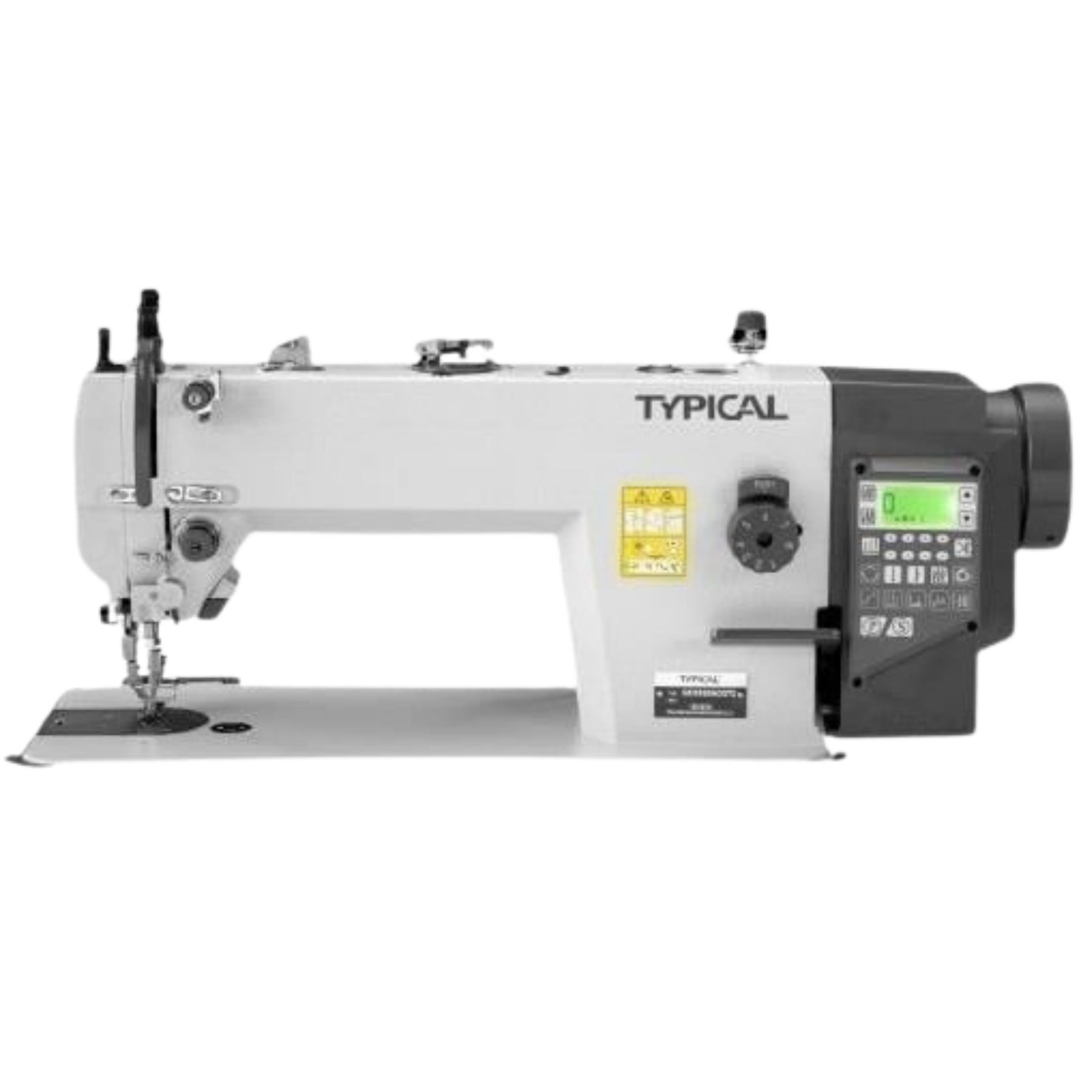 FDM Typical GC-0330AD3T2 Ayak Transportlu Otomatik Dikiş Makinesi, Direct Drive, Ayak Kaldırmalı, İplik Kesmeli, Kafadan Motorlu, Çift Pabuç Sistemli