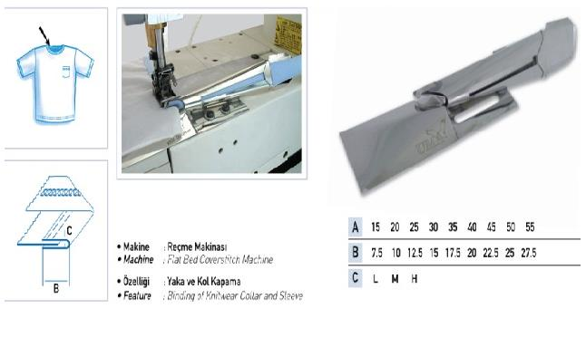 FDM Uma-03 Biye İkiye Katlama Klorat Aparatı 35x17.5 mm