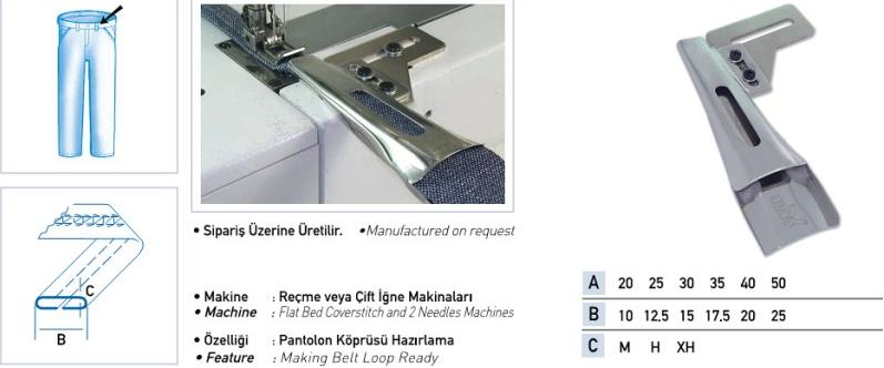 FDM Uma-123 Köprü Aparatı 40x20 mm
