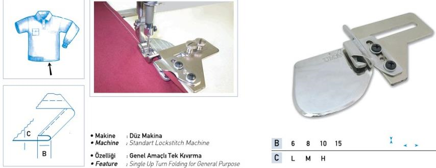 FDM Uma-251 Etek Kıvırma Aparatı 7 mm 