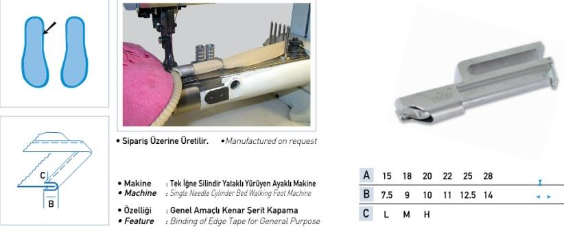 FDM Uma-275 Fişek Aparatı 20X6X1,2 Mm