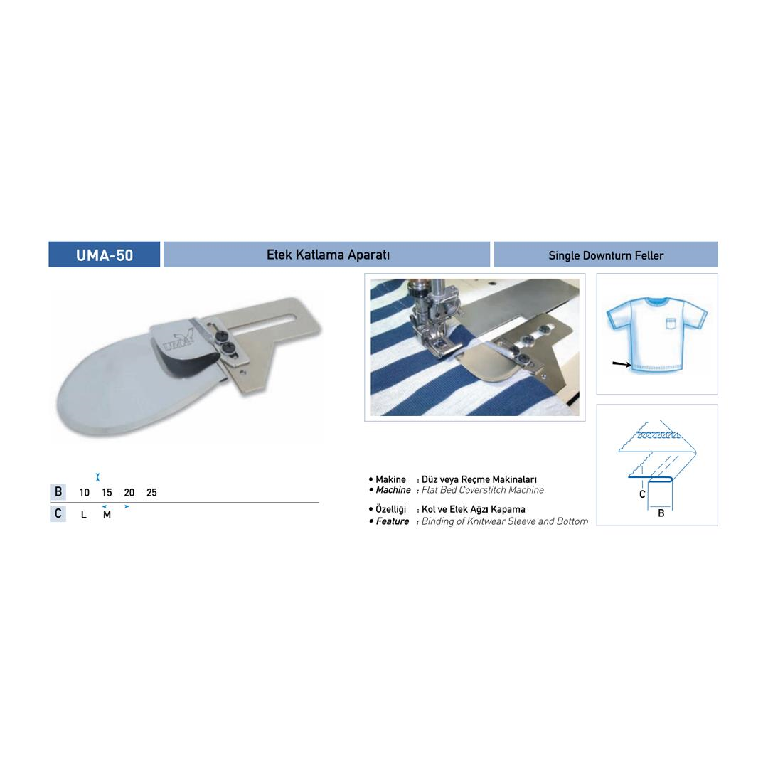 FDM Uma-50 Etek Katlama Aparatı 40 mm    