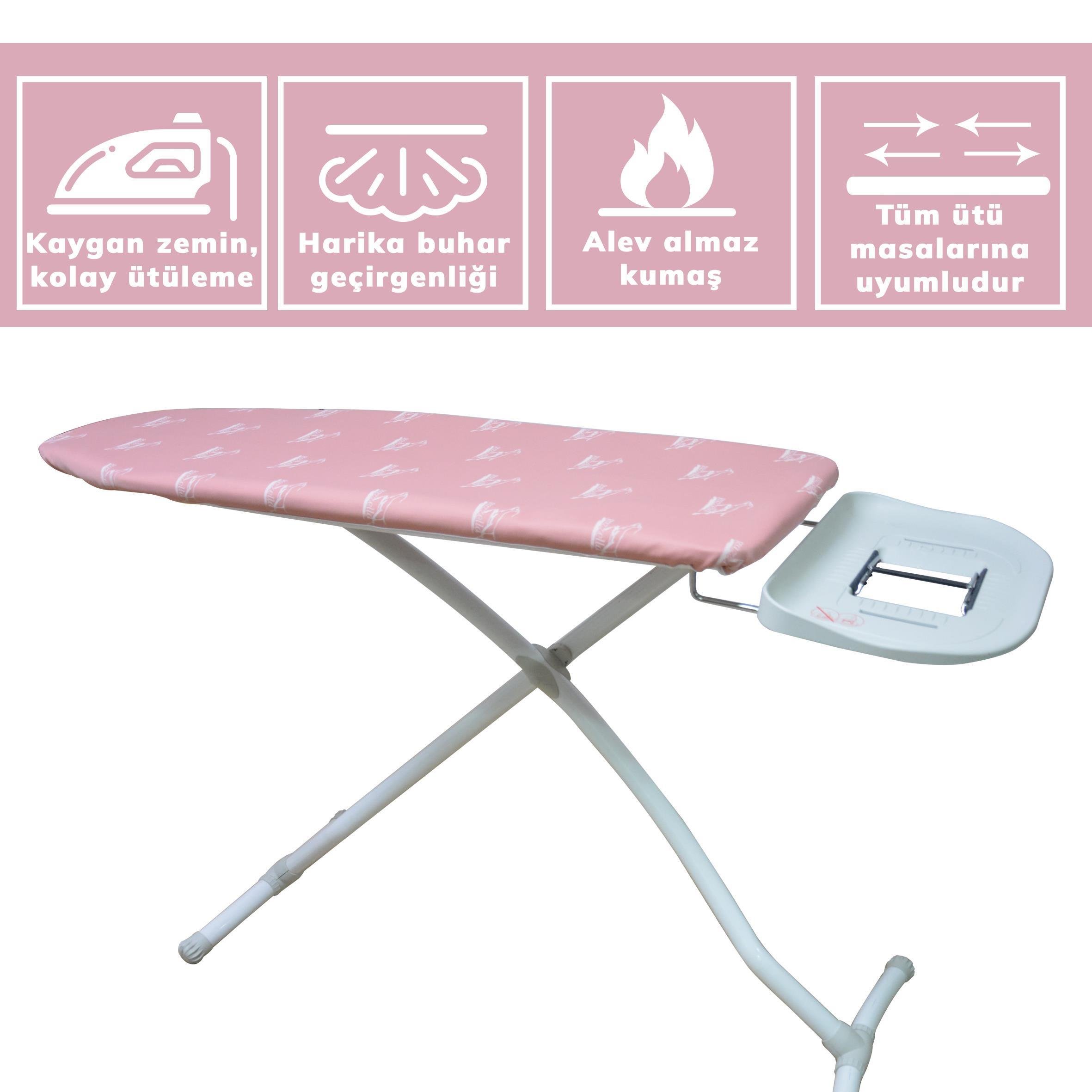 Gazzella Sy Stx 3285 B Kutulu Ev Tipi Ütü Bezi (135x50) Pembe
