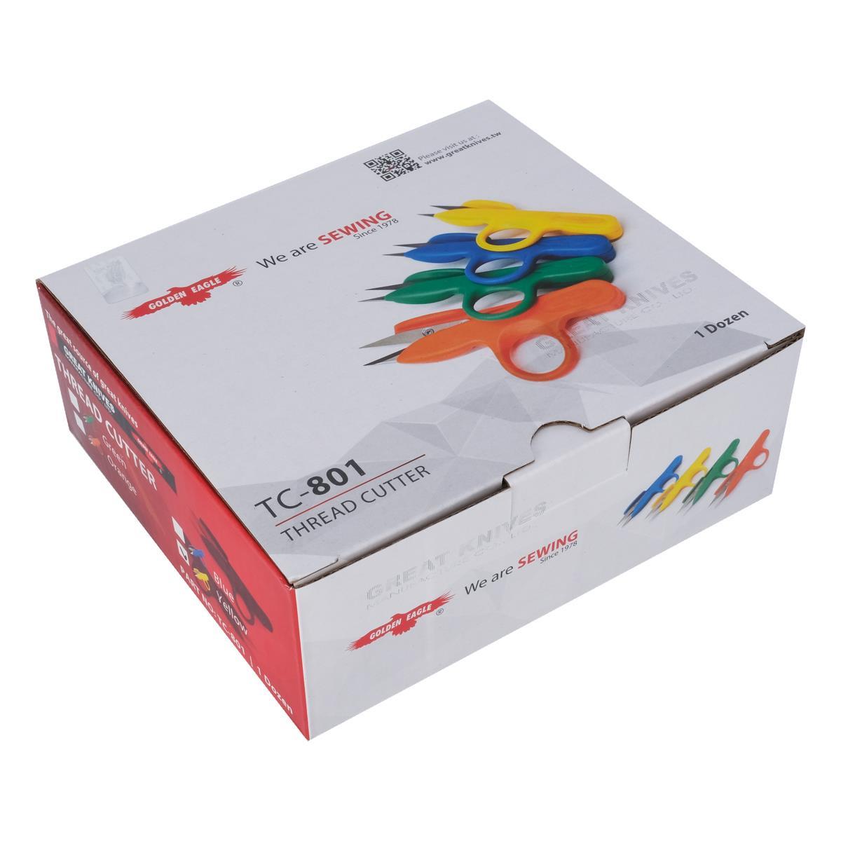 Golden Eagle Tc-801 İplik Temizleme Makası 1 Koli 576 Adet