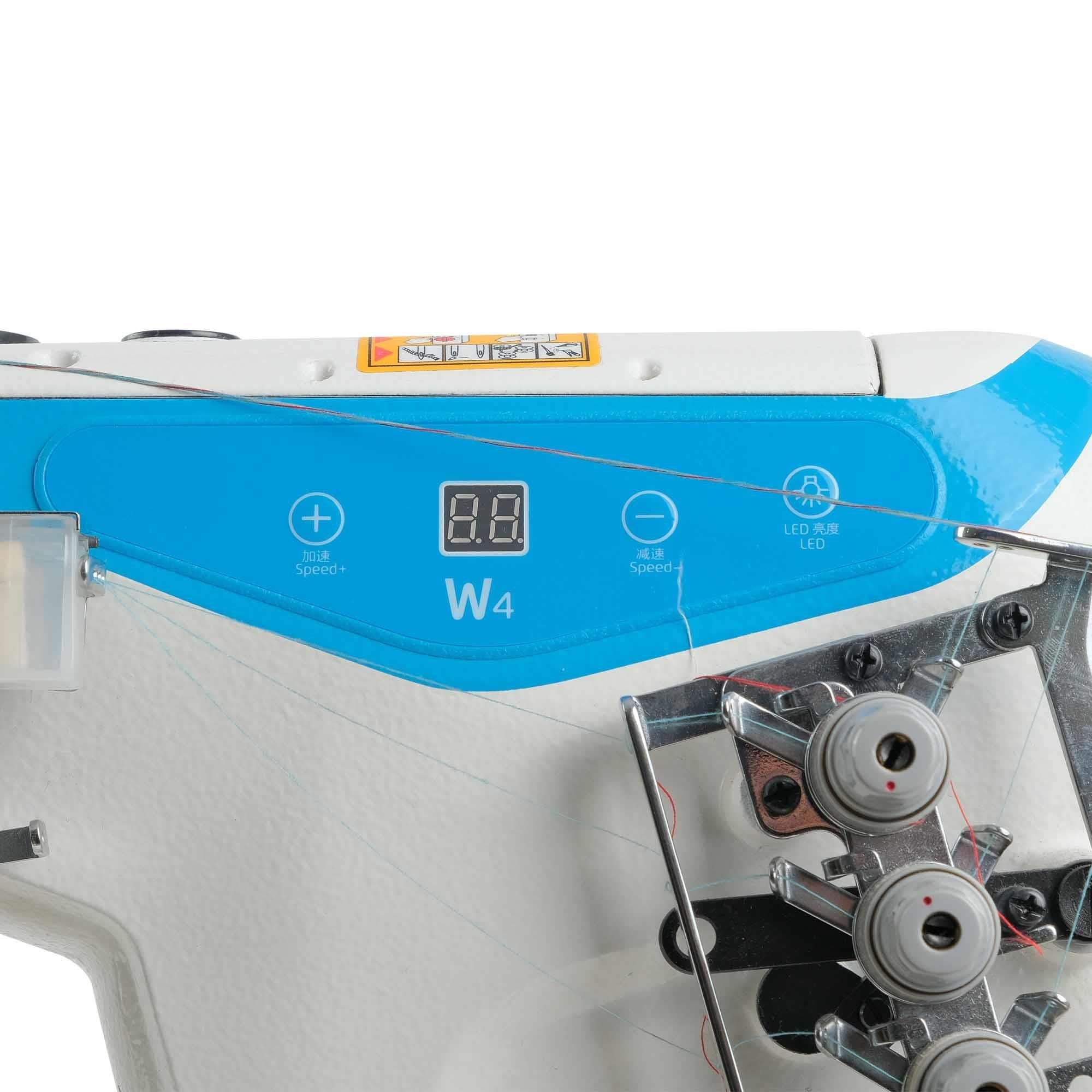 Jack JK-W4-D-02GBX356 Bant Reçme Makinesi, Biye Reçme, Kafadan Motorlu, Tabla ve Tekerlekli Ayak, 220v