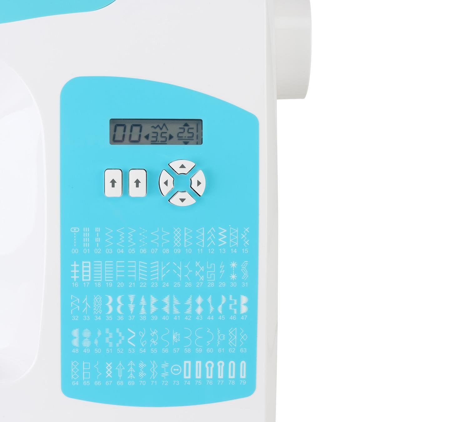 Singer C5205-TQ Elektronik Dikiş Makinesi | Ev Tipi Dikiş Makinesi | Aile Tipi Dikiş Makinesi | 80 Farklı Zig-Zag (Desen) Alternatifi