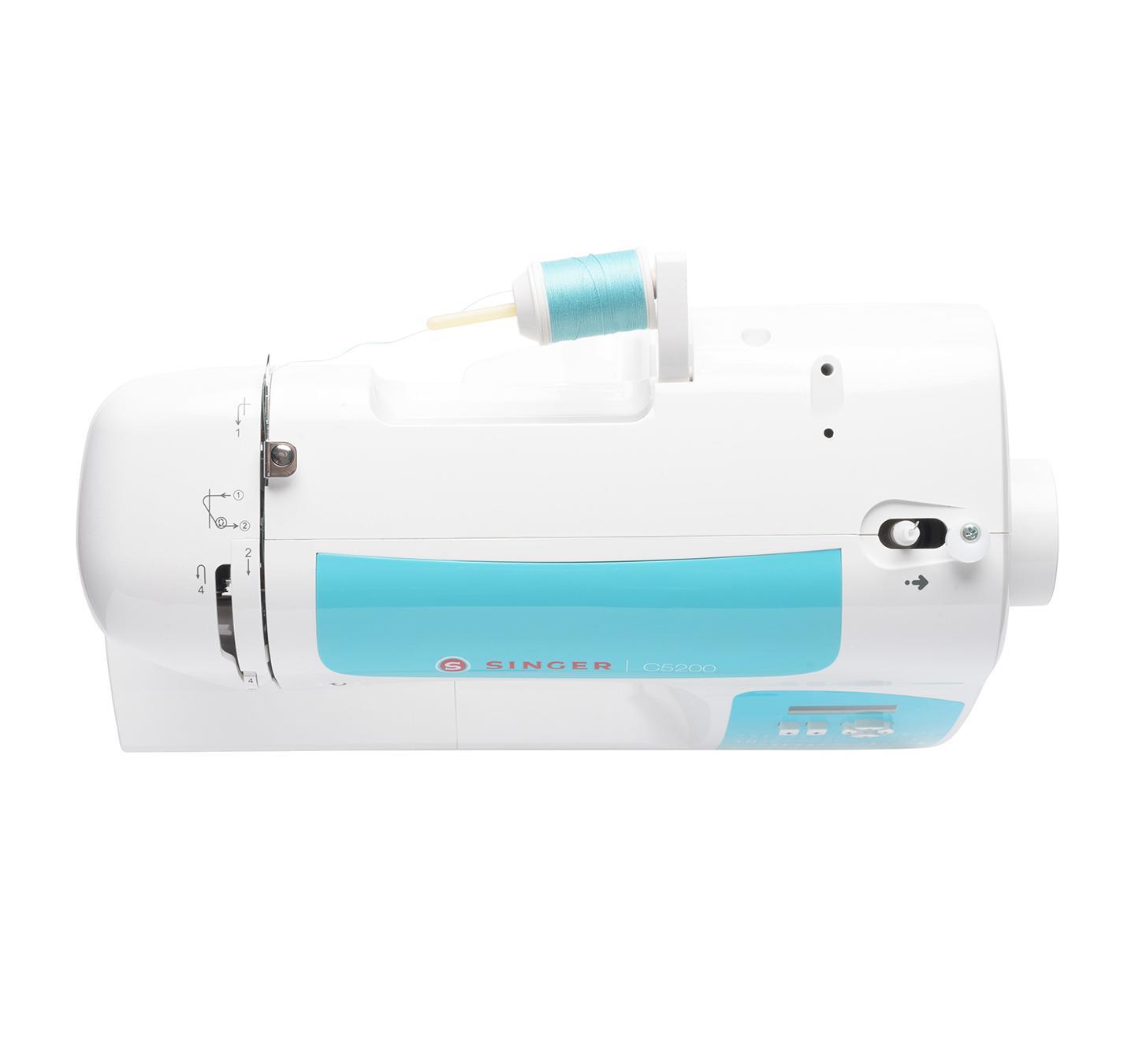 Singer C5205-TQ Elektronik Dikiş Makinesi | Ev Tipi Dikiş Makinesi | Aile Tipi Dikiş Makinesi | 80 Farklı Zig-Zag (Desen) Alternatifi
