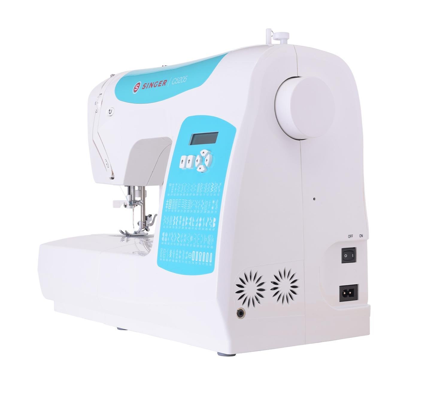 Singer C5205-TQ Elektronik Dikiş Makinesi | Ev Tipi Dikiş Makinesi | Aile Tipi Dikiş Makinesi | 80 Farklı Zig-Zag (Desen) Alternatifi
