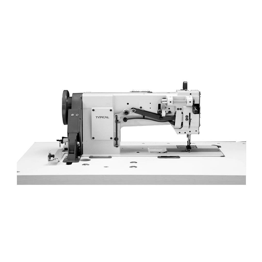 Typical GC-20608-1 Çift Papuç Tek İğne Ayak Kilit ( 25 cm ) Makinesi, Ayak Transportlu