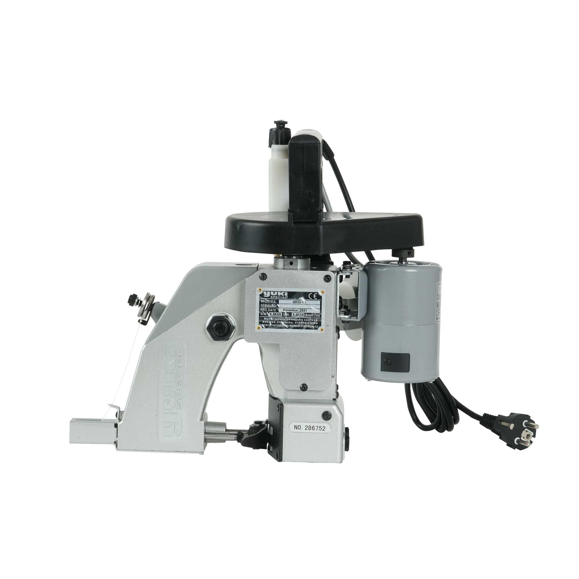 Yuki GK26-1A Çuval Ağzı Dikiş Dikme Makinesi ve Balanseri
